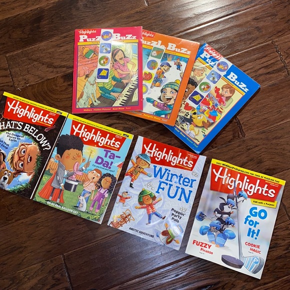 Highlights Other - Highlights kids magazines & puzzle books - 3 unopened & 4 unused